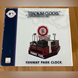 NEW Forever Collectibles Boston Red Socks Fenway Park Stadium Clock
